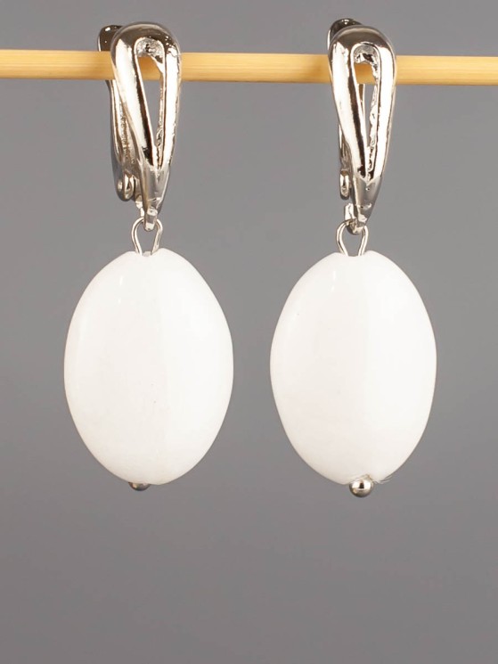 Серьги из кахолонга "Кэтти" 03-1513