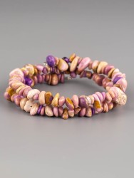 Браслет из фосфосидерита «Галактика» 02-1124