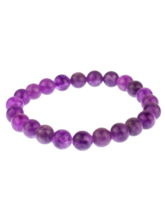 Браслет из аметистового кварца "Классика 8" бп6079