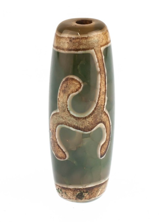 Бусина из агата "Дзи Тара" пдв-996