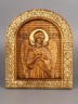 Икона Святой Ангел Хранитель резная из дерева 51-031