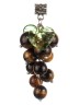 Колье из тигрового глаза "Виноград" пд-0928