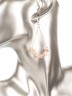 Серьги из родохрозита "Атлантида" с9176