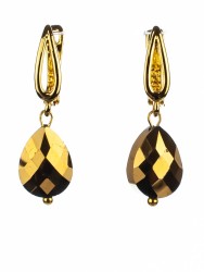 Серьги из ювелирного стекла "Праздник" 03-1247