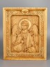 Икона Святой Ангел Хранитель резная из дерева 51-032