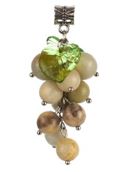 Колье из амазонита "Виноград" пд-0930