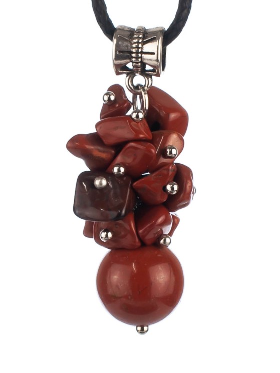 Кулон из яшмы "Мелодия" 01-739