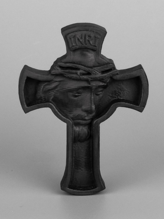 Православный крест из дерева 50х35 мм 52-038