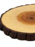 Доска сервировочная из дерева ива d 20-31 см, толщина 18-21 мм ПС-071