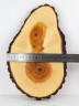 Доска сервировочная из дерева ива d 20-31 см, толщина 18-21 мм ПС-071