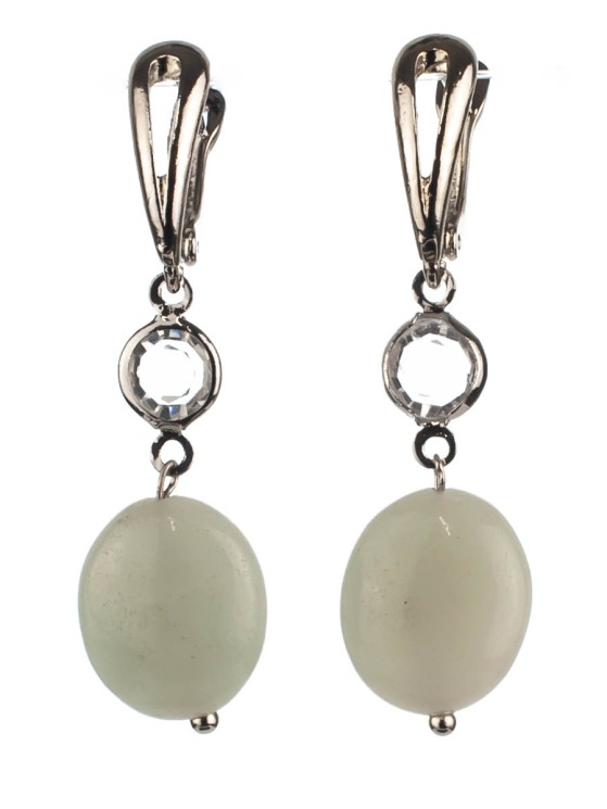 Серьги из амазонита "Дива" 03-1398