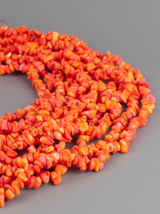 Бусины из коралла "Галтовка" 01-1254