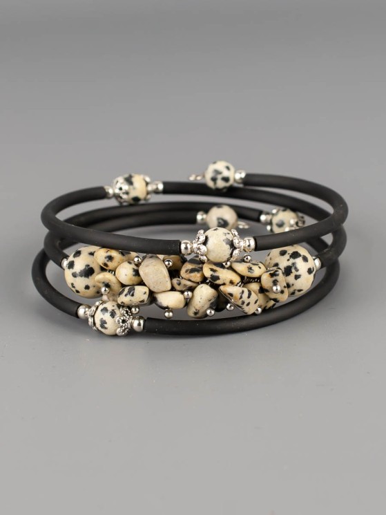 Браслет из яшмы "Мелодия" 02-1137