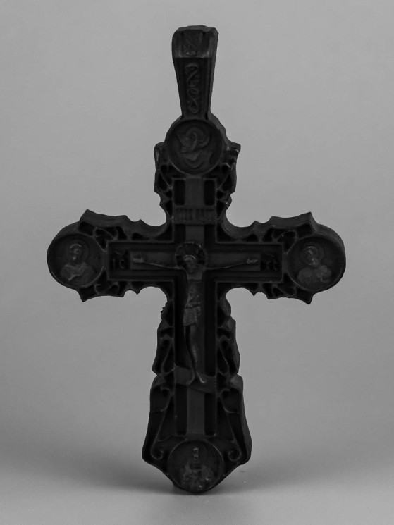 Православный крест из дерева 50х30 мм 52-040