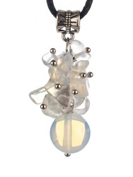 Кулон из лунного камня "Мелодия" 01-742