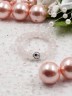 Кольцо из розового кварца "Драгоценное сияние" 04-048