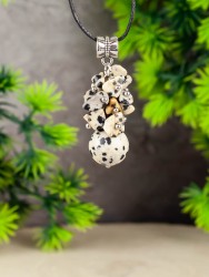 Кулон из яшмы "Мелодия" 01-1297