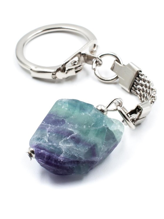 Брелок из флюорита "Камень жизненной энергии" БРК-618