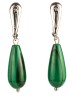 Серьги из малахита "Адажио" с8852