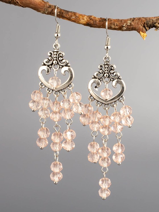 Серьги из хрусталя "Дакота" 03-1488