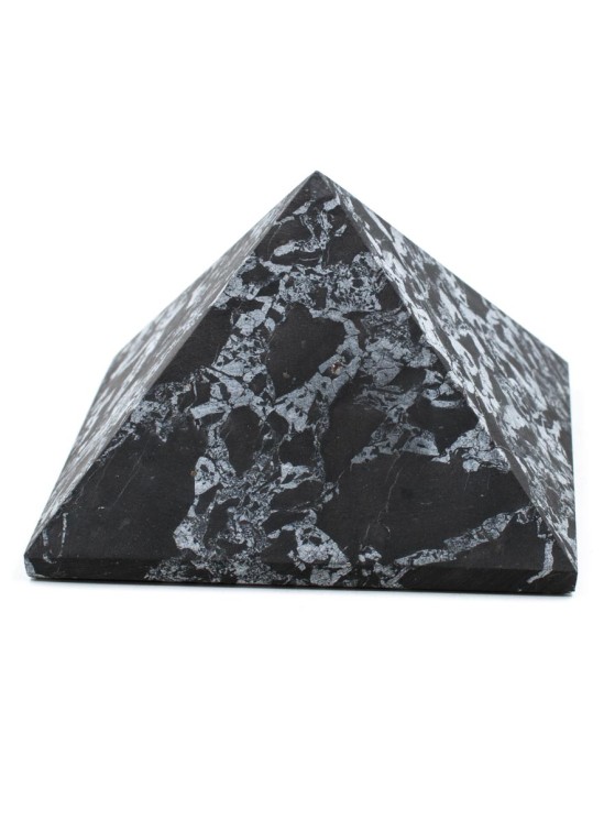 Пирамида жизненной энергии из шунгита и кварца 7 см пдв-597