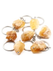 Брелок из цитрина "Камень жизненной энергии" БРК-691