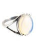 Кольцо из лунного камня "Эфа" кг-149-ЛК