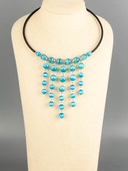 Колье из кошачьего глаза "Красотка" 01-1262