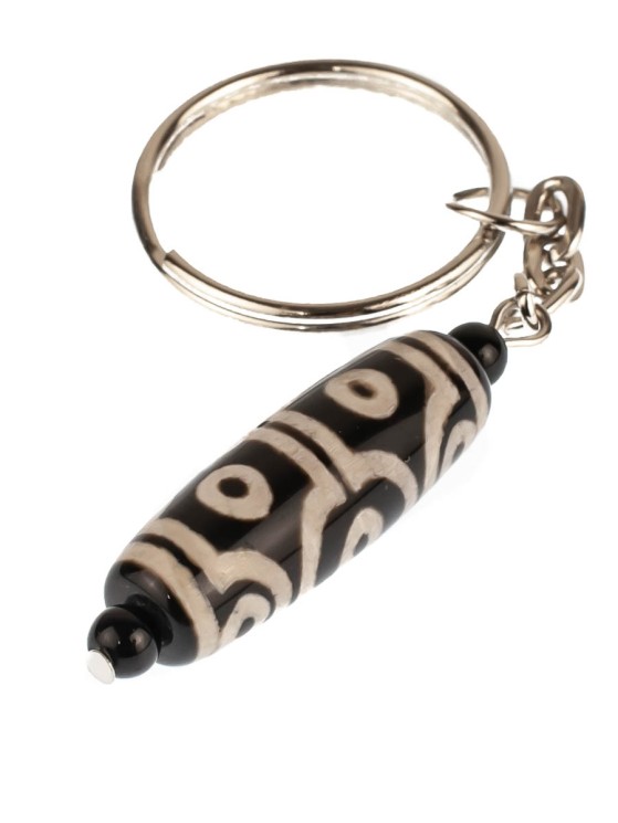 Брелок из агата "Дзи 10 Глаз" БРК-906