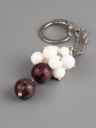 Брелок "Камень силы" цоизит БРК-989