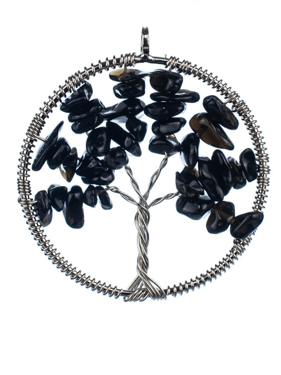 Кулон из агата "Дерево Жизни" 01-545