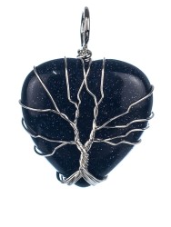 Кулон из авантюрина «Сердечко» 01-571