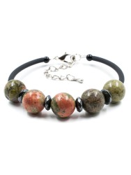 Браслет из унакита "Маранта" бп12151