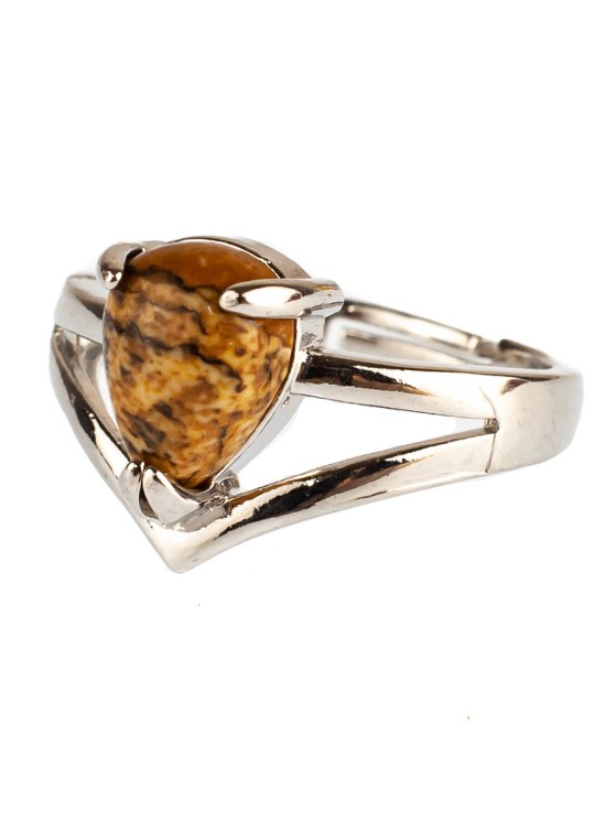 Кольцо из яшмы "Мечта" 04-447