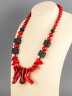 Бусы из коралла "Фламенко" 10-102