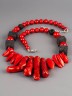 Бусы из коралла "Фламенко" 10-102