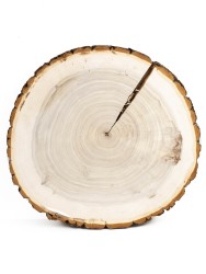 Спил дерева тополь d 33-35 см, толщина 25-35 мм ТВ-299