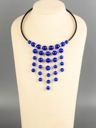 Колье из кошачьего глаза "Красотка" 01-1264