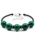 Браслет из иск. малахита "Маранта" бп12152