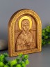 Икона Блаженная Матрона резная из дерева 51-005