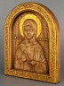 Икона Блаженная Матрона резная из дерева 51-005