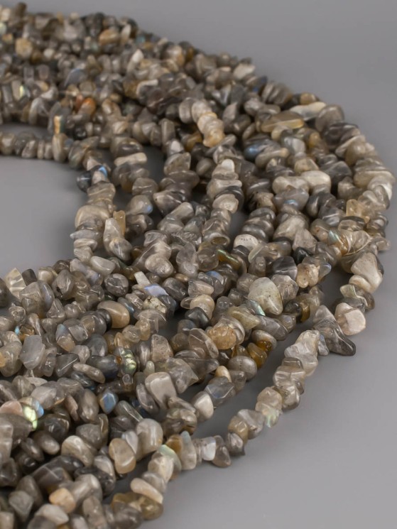 Бусины из лабрадора "Галтовка" 01-777