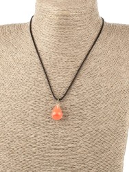 Кулон из халцедона «Камень счастья» пд-0521