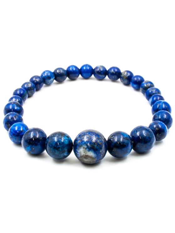 Браслет из лазурита "Классик 6-12" 02-274