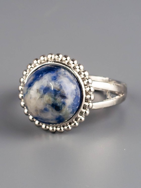 Кольцо из содалита "Мечта" 04-812