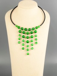 Колье из кошачьего глаза "Красотка" 01-1266