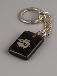 Брелок "Рыбы" раухтопаз БРК-993