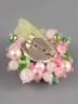 Брошь из розового кварца "Флоренсия" бшс-5131