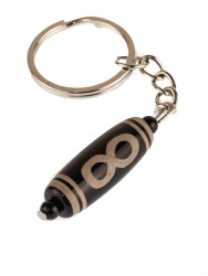 Брелок из агата "Дзи Бесконечность" БРК-846