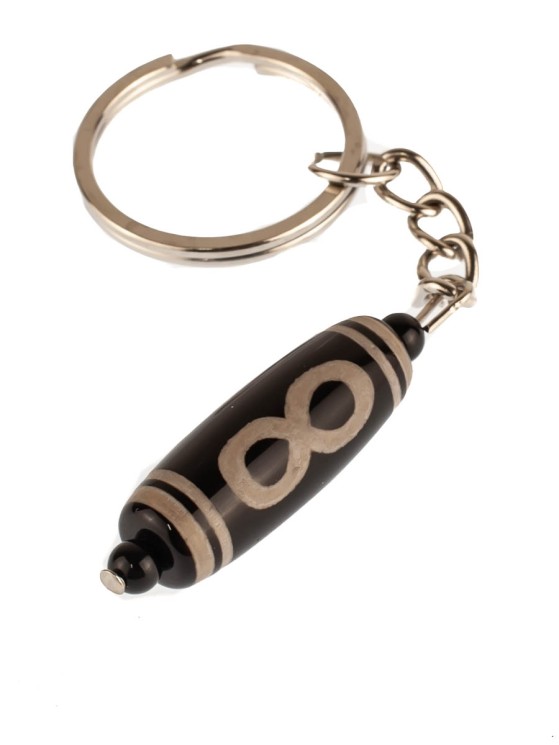 Брелок из агата "Дзи Бесконечность" БРК-846